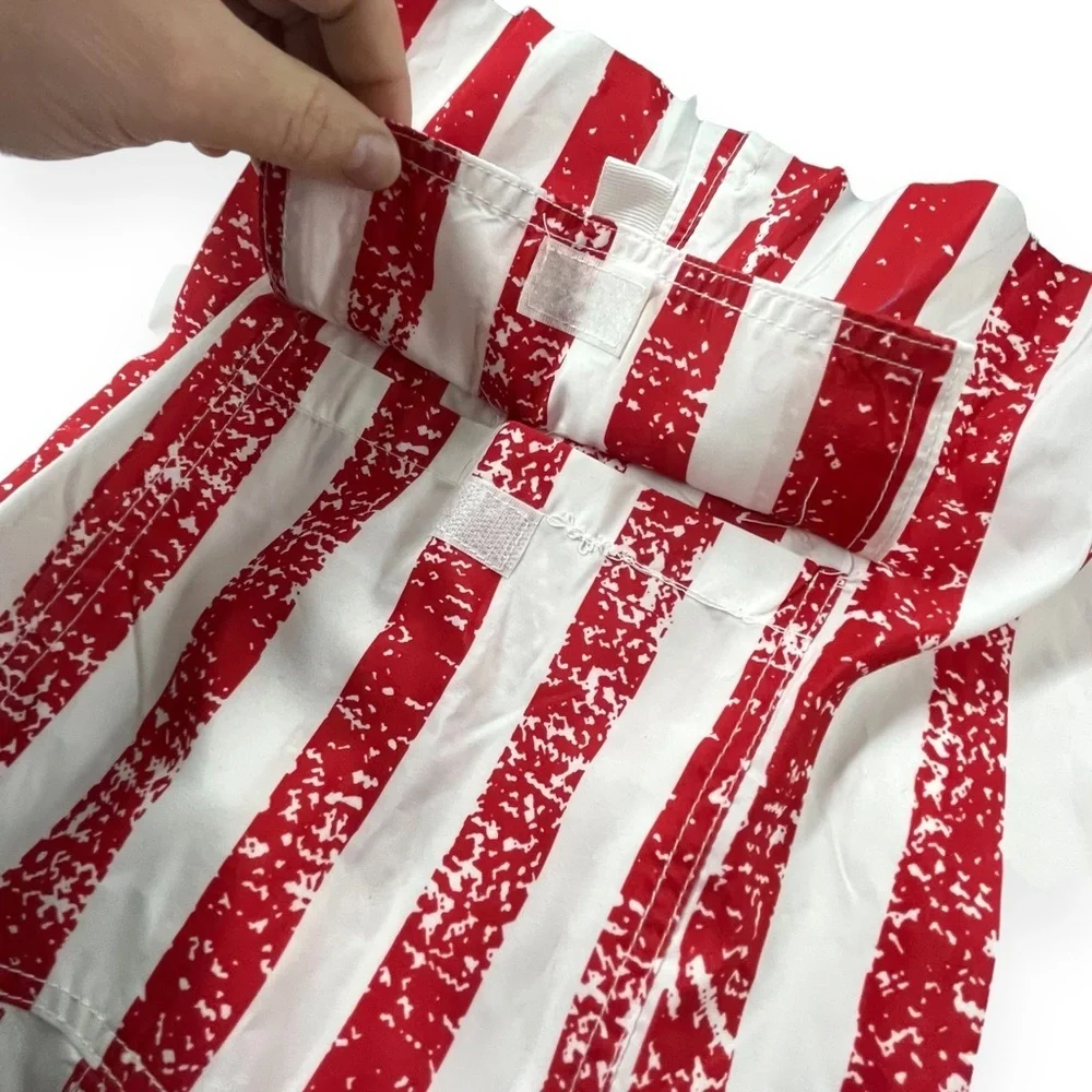 American Flag Swim Trunks Men's Red White and Blue Bathing Suite XXL 10591